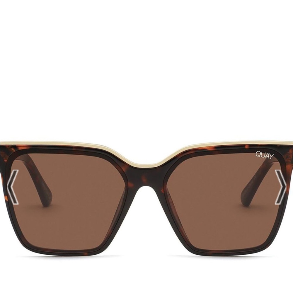 Quay Australia Level Up Tortoise Sunglasses
